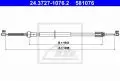  Linki i cięgna: Linka hamulca ręcznego tył prawy 1322mm ATE 24.3727-1076.2
