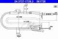  Linki i cięgna: Linka hamulca ręcznego tył prawy 1778mm ATE 24.3727-1728.2