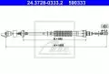  Sprzęgła: Linka sprzęgła 1003mm/643mm ATE 24.3728-0333.2