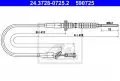  Linka sprzęgła: Linka sprzęgła 675mm/413mm ATE 24.3728-0725.2