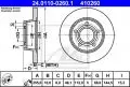  Tarcze hamulcowe: Tarcza hamulcowa tył ATE 24.0110-0260.1