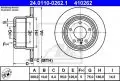  Tarcze hamulcowe: Tarcza hamulcowa tył ATE 24.0110-0262.1