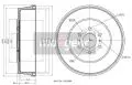  Hamulce bębnowe: Bęben hamulcowy Maxgear 19-3223