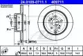  Tarcze hamulcowe: Tarcza hamulcowa tył ATE 24.0109-0711.1