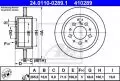  Tarcze hamulcowe: Tarcza hamulcowa tył ATE 24.0110-0289.1