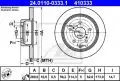  Tarcze hamulcowe: Tarcza hamulcowa tył ATE 24.0110-0333.1