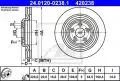  Tarcze hamulcowe: Tarcza hamulcowa tył ATE 24.0120-0238.1