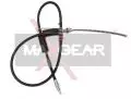 Hamulce postojowe: Linka hamulca ręcznego tył lewy bębny Maxgear 32-0263