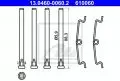  Części montażowe: Zestaw montażowy klocka hamulcowego przód ATE 13.0460-0060.2
