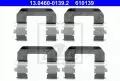  Części montażowe: Zestaw montażowy klocka hamulcowego przód ATE 13.0460-0139.2