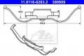 Zestaw montażowy klocka hamulcowego przód ATE 11.8116-0283.2, fot. 
