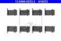  Części montażowe: Zestaw montażowy klocka hamulcowego przód ATE 13.0460-0233.2