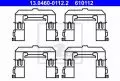  Części montażowe: Zestaw montażowy klocka hamulcowego przód ATE 13.0460-0112.2
