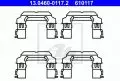  Części montażowe: Zestaw montażowy klocka hamulcowego przód ATE 13.0460-0117.2