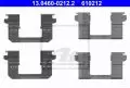  Części montażowe: Zestaw montażowy klocka hamulcowego przód ATE 13.0460-0212.2