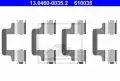  Dodatkowe elementy montażowe układu hamulcowego: Zestaw montażowy klocka hamulcowego tył ATE 13.0460-0035.2