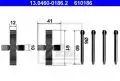 Dodatkowe elementy montażowe układu hamulcowego: Zestaw montażowy klocka hamulcowego tył ATE 13.0460-0186.2