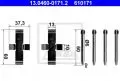  Dodatkowe elementy montażowe układu hamulcowego: Zestaw montażowy klocka hamulcowego tył ATE 13.0460-0171.2