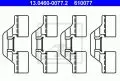  Dodatkowe elementy montażowe układu hamulcowego: Zestaw montażowy klocka hamulcowego tył ATE 13.0460-0077.2