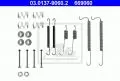  Hamulce bębnowe: Zestaw montażowy szczęk hamulcowych ATE 03.0137-9060.2