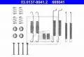 Hamulce bębnowe: Zestaw montażowy szczęk hamulcowych ATE 03.0137-9041.2