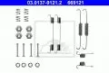  Hamulce bębnowe: Zestaw montażowy szczęk hamulcowych ATE 03.0137-9121.2