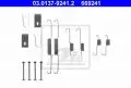  Hamulce bębnowe: Zestaw montażowy szczęk hamulcowych ATE 03.0137-9241.2