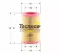 Filtr powietrza Tecneco AR155, fot. 