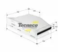 Filtr kabinowy Tecneco CK9922, fot. 