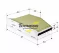 Filtr kabinowy Tecneco CKA9922, fot. 