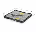 Filtr kabinowy węglowy Tecneco CK9336C, fot. 