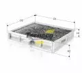 Filtr kabinowy węglowy Tecneco CK10067C, fot. 