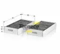 Filtr kabinowy węglowy Tecneco CK9405C-2, fot. 