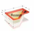 Filtr powietrza Tecneco AR2245PM, fot. 