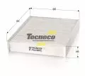 Filtr kabinowy Tecneco CK25001, fot. 