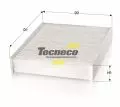 Filtr kabinowy Tecneco CK1272, fot. 
