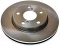 Tarcze hamulcowe: Tarcza hamulcowa przód Denckermann B130433