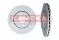  Tarcze hamulcowe: Tarcza hamulcowa przód Kamoka 1031524
