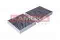  Filtr kabinowy - przeciwpyłkowy: Filtr kabinowy węglowy kpl 2szt Kamoka F506101