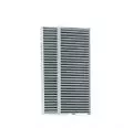  Filtr kabinowy - przeciwpyłkowy: Filtr kabinowy węglowy kpl 2szt Kamoka F518901