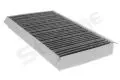  Filtr kabinowy - przeciwpyłkowy: Filtr kabinowy z węglem aktywnym Starline SF KF9603C