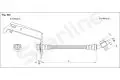 Przewody hamulcowe: Przewód hamulcowy elastyczny Starline HA ST.1137