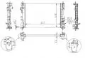  Układ chłodzenia silnika: Chłodnica silnika Hart 611 775