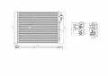  Układ klimatyzacji: Chłodnica klimatyzacji Hart 616 782