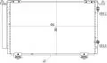  Chłodnica klimatyzacji (skraplacz): Chłodnica klimatyzacji Hart 614 572