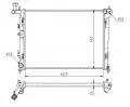  Układ chłodzenia silnika: Chłodnica silnika Hart 612 342