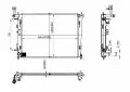  Układ chłodzenia silnika: Chłodnica silnika Hart 612 341