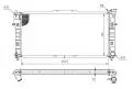  Chłodnice wody: Chłodnica silnika Hart 620 254