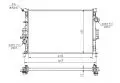  Układ chłodzenia silnika: Chłodnica silnika Hart 616 610