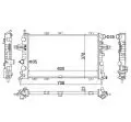  Układ chłodzenia silnika: Chłodnica silnika Hart 612 356